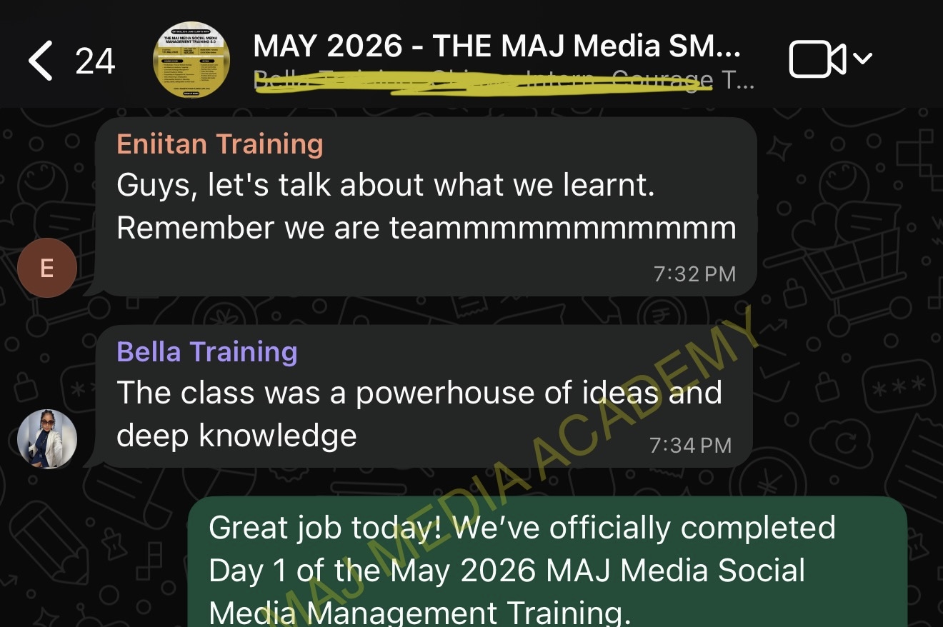 Student community discussing class takeaways
